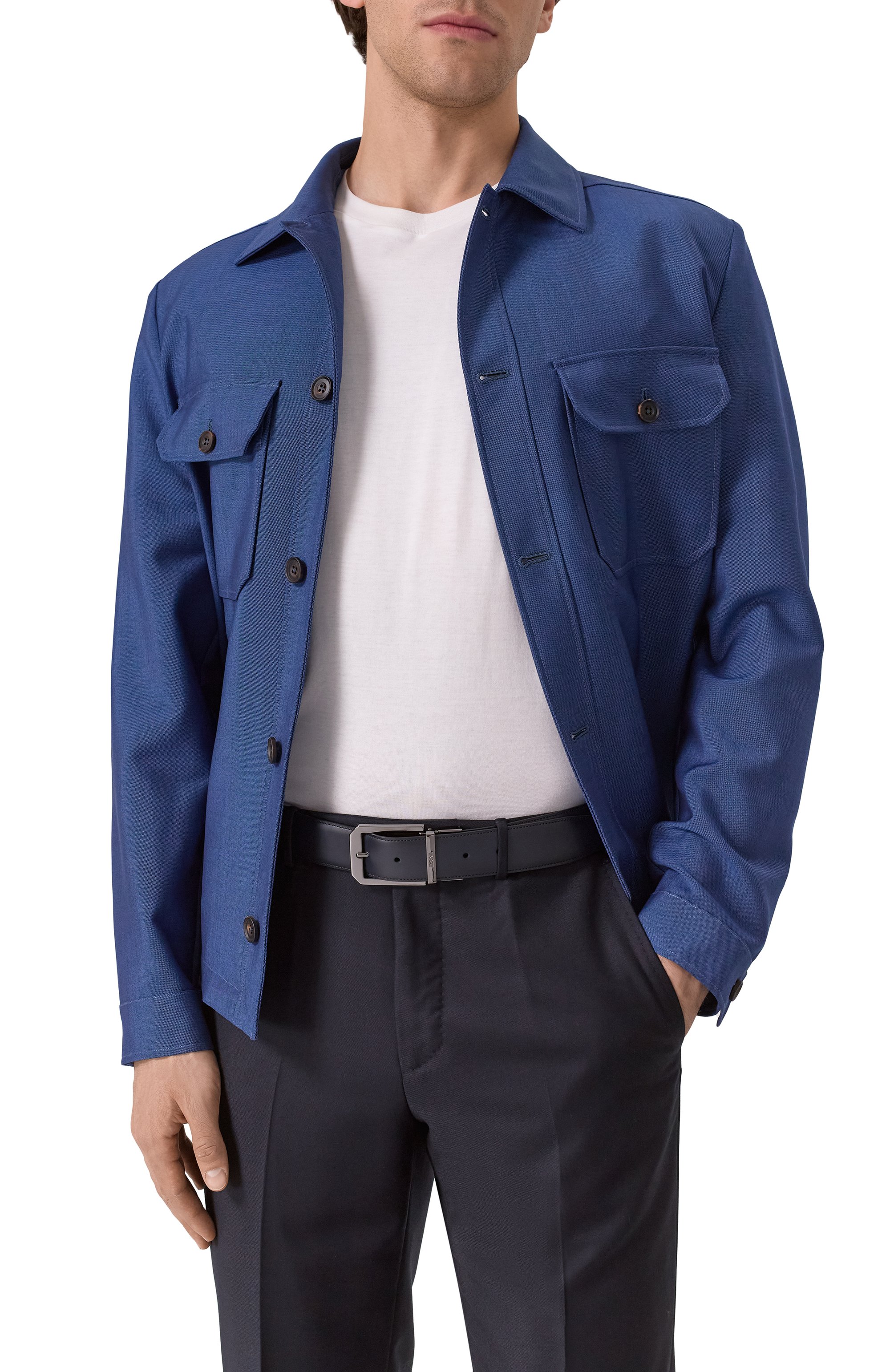 Двусторонний ремень ZEGNA, арт. B011RZ/LHAVG, фото 2