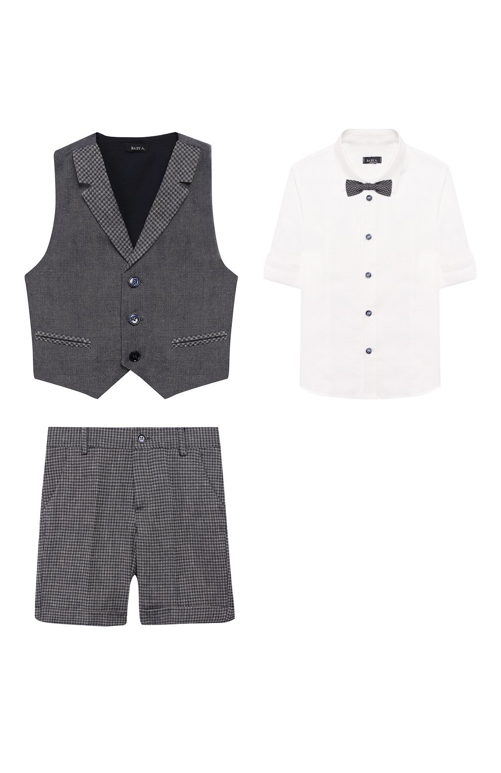 Комплект из 3-х предметов BABY A., арт. B1774/BR/3M-24M, фото 1