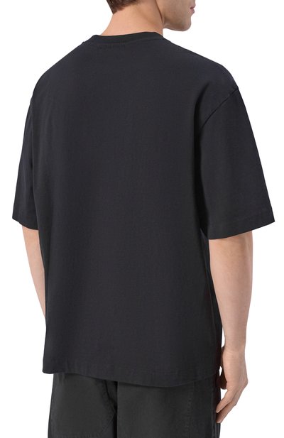 Хлопковая футболка OFF-WHITE, арт. 0MAA120S26JER00C, фото 4