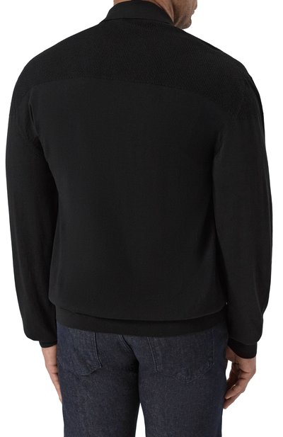 Поло из шерсти и кашемира CORTIGIANI, арт. 3AS107, фото 4