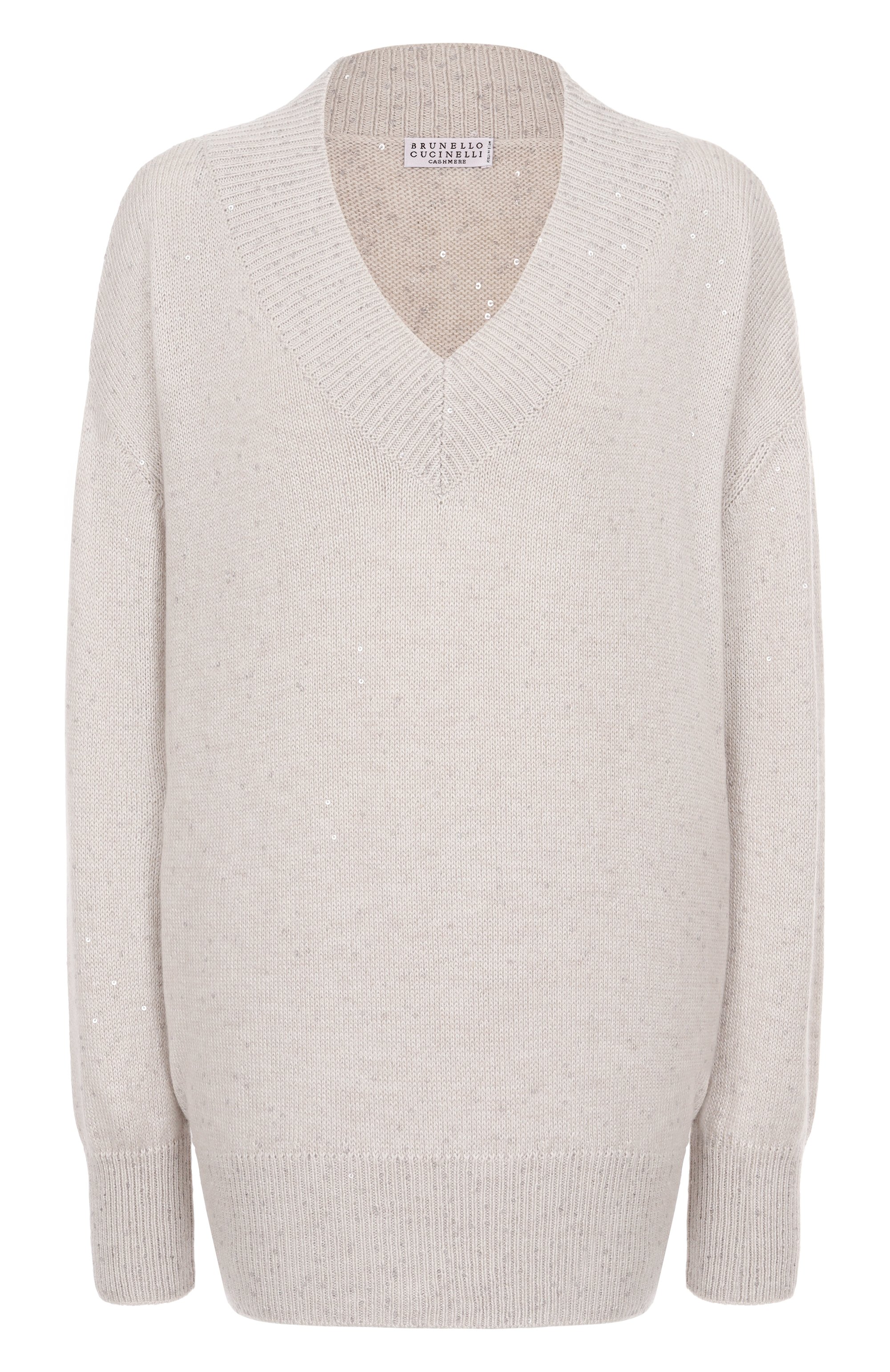Свитер из кашемира и шел�ка BRUNELLO CUCINELLI, арт. M73539922, фото 1
