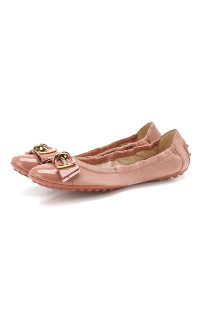Замшевые балетки TOD’S, арт. XXW0HI0AS10RTU, фото 1