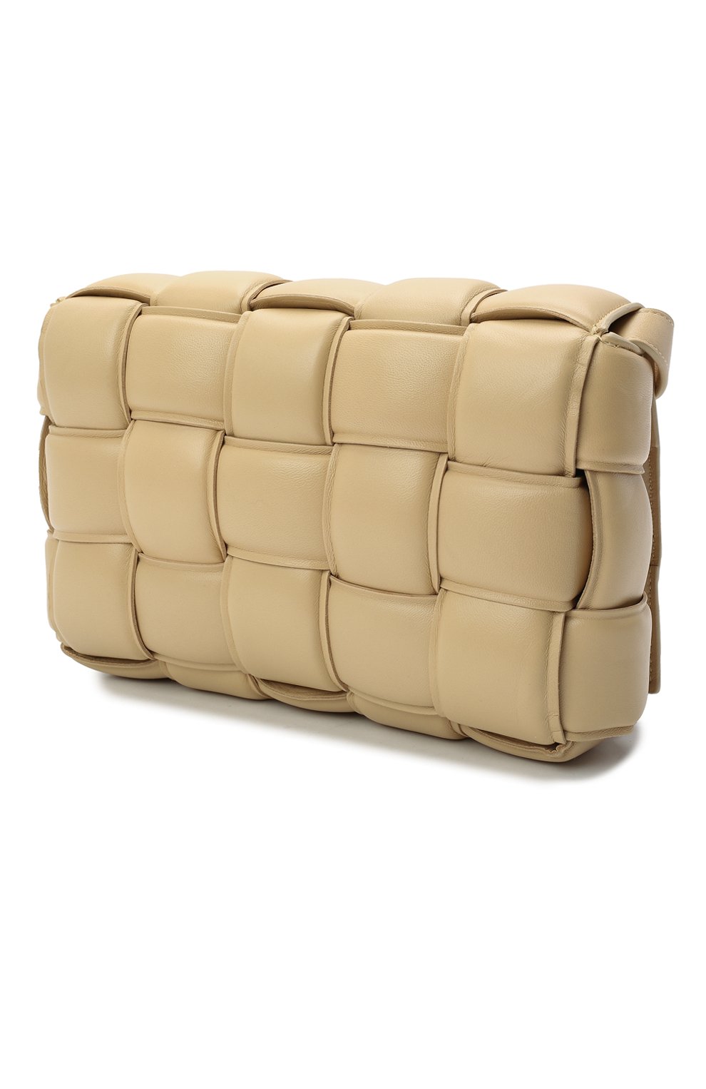 Сумка padded cassette BOTTEGA VENETA бежевого цвета по цене 523000 руб., арт. 591970/VCQR1, фото 4 Сумка padded cassette BOTTEGA VENETA, арт. 591970/VCQR1, фото 4