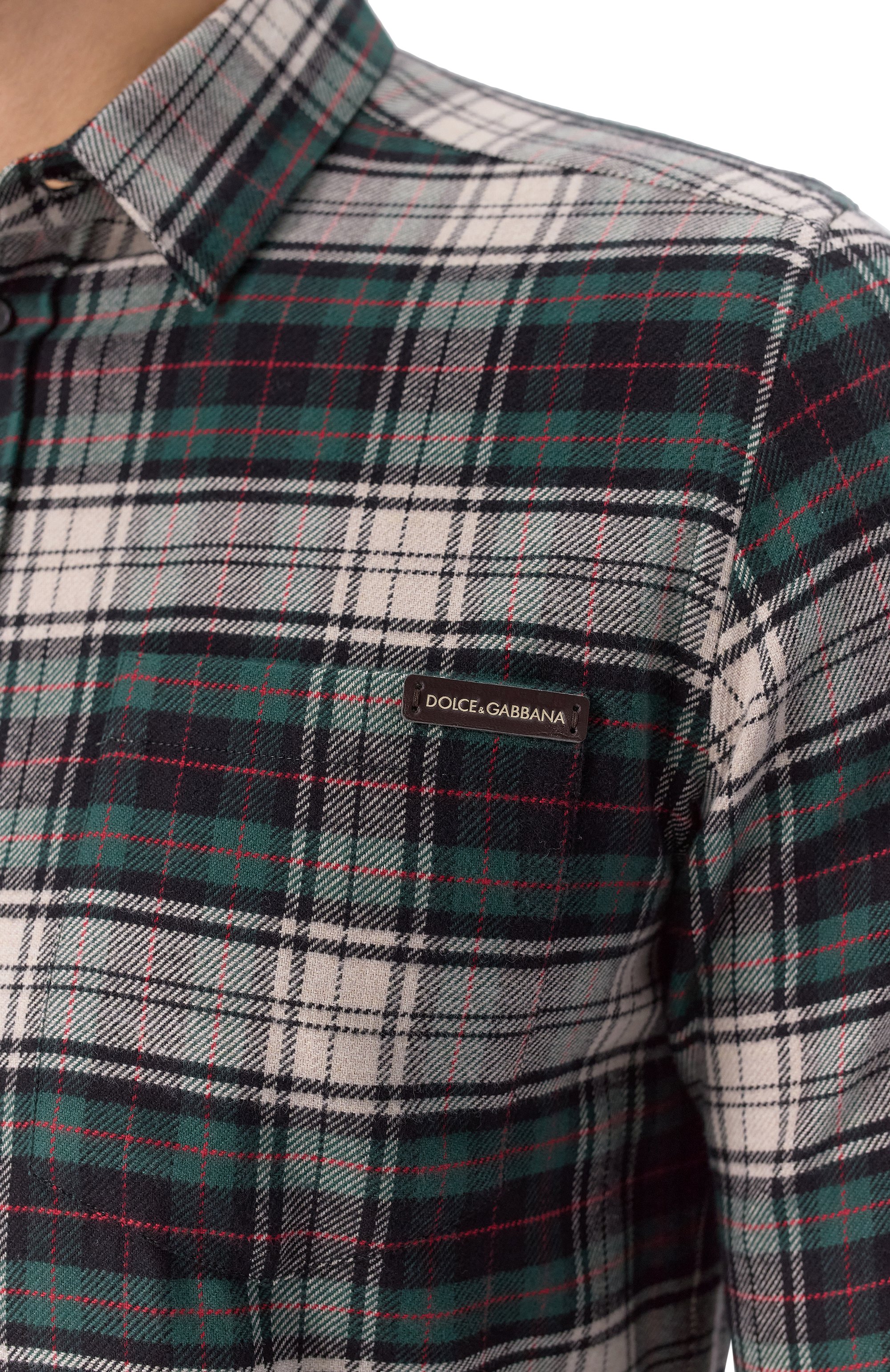 Хлопковая рубашка DOLCE & GABBANA, арт. G5JZ9T/GJ288, фото 5