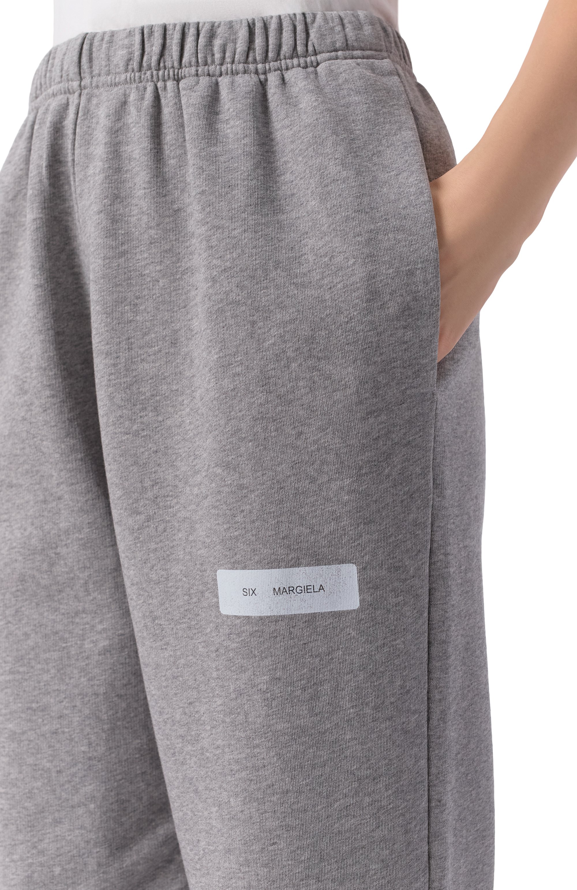 Хлопковые джоггеры MM6, арт. S52KA0563/M25025, фото 5