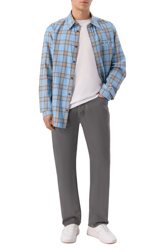 Хлопковая футболка BOSS Orange 50508243 Белый  50508243 Фото 2