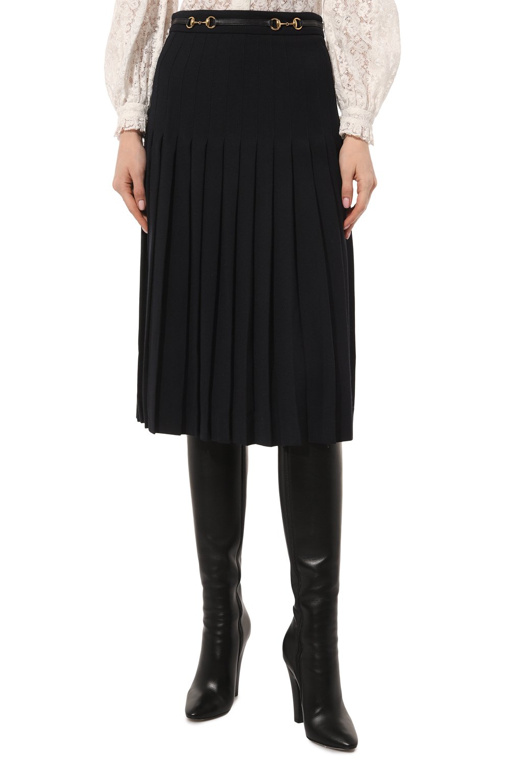 Шерстяная юбка GUCCI, арт. 560441 Z8AC1, фото 3