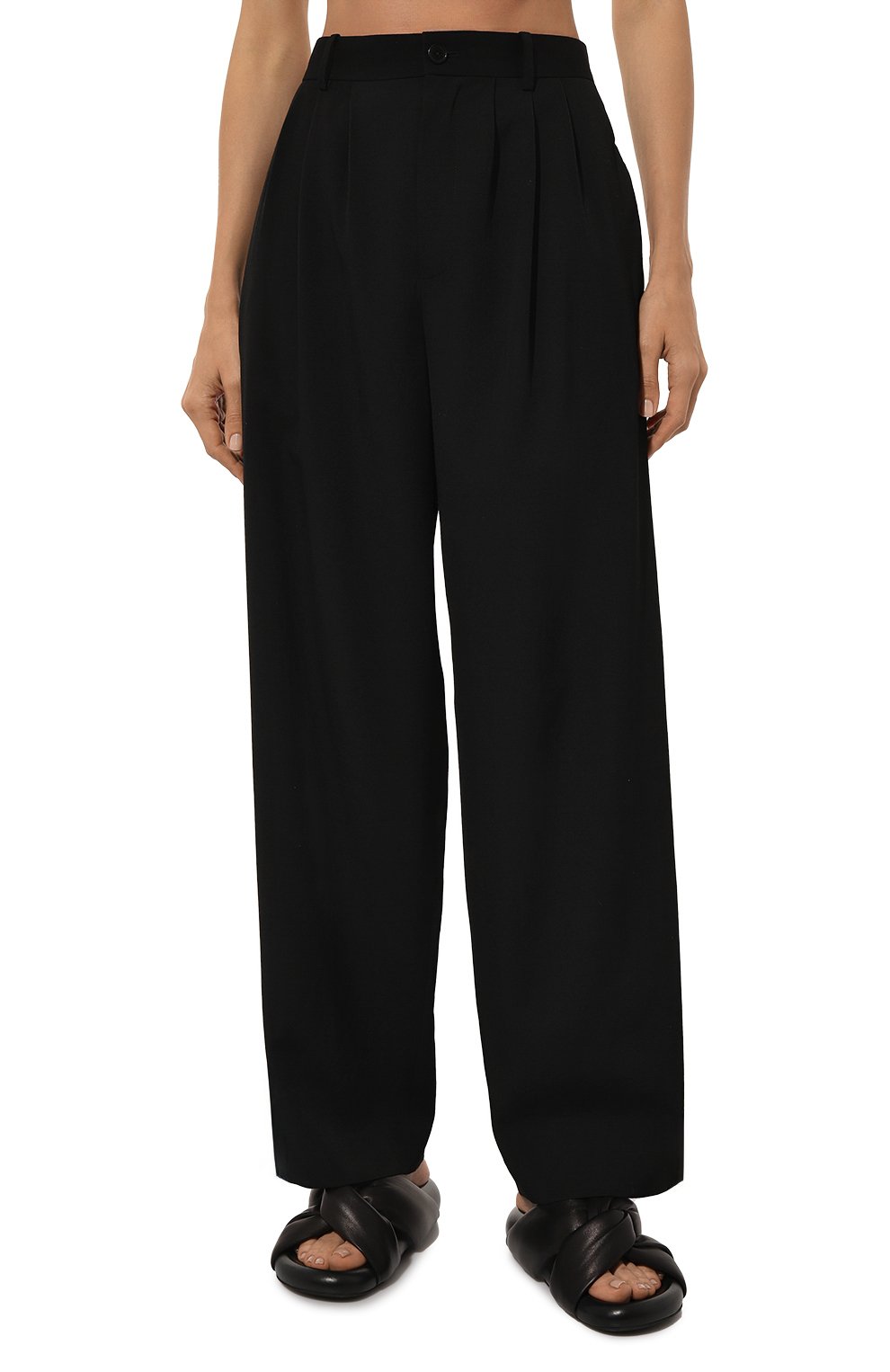 Шерстяные брюки THE ROW, арт. 7519W2735, фото 3