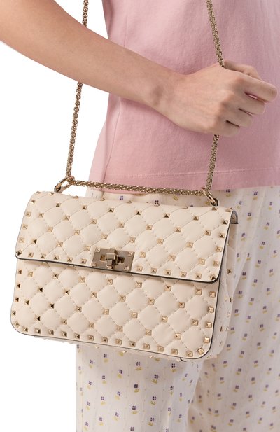 Сумка rockstud spike medium VALENTINO, арт. 8W2B0122/NAP, фото 2