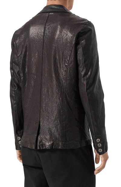 Кожаный пиджак NEVER ENOUGH, арт. MJL021, фото 4