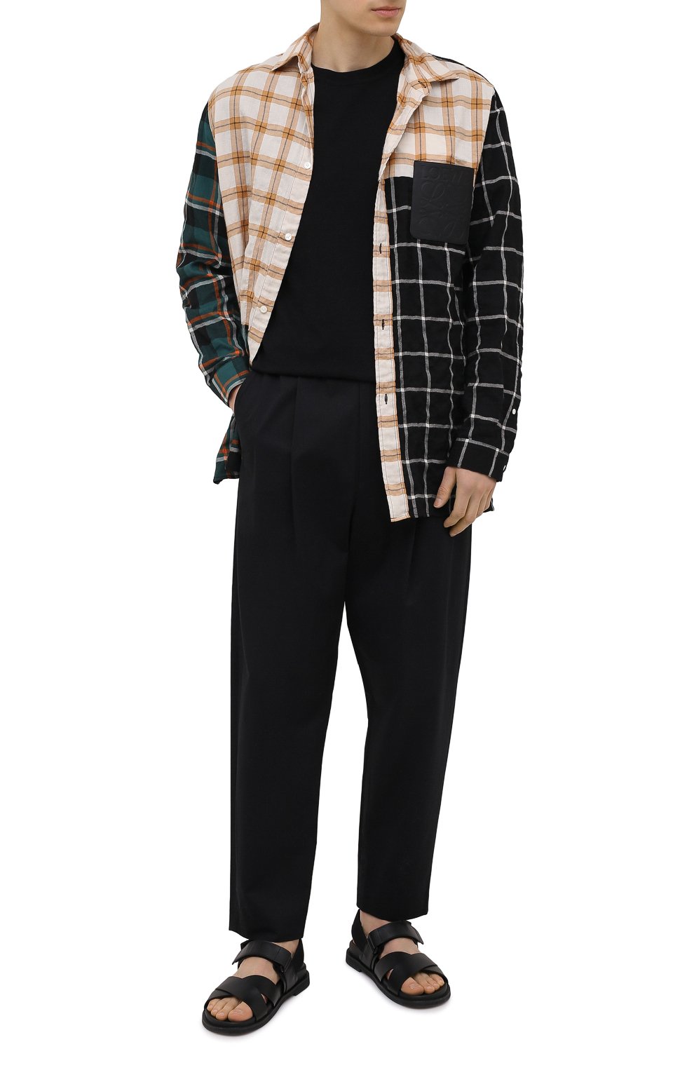 Хлопковые брюки AMBUSH, арт. BMCA023S21FAB001, фото 2