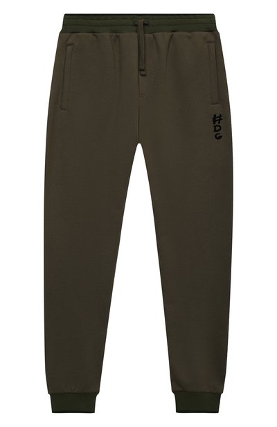 Хлопковые джоггеры DOLCE & GABBANA, арт. L4JPBW/G7XLG/8-14, фото 1