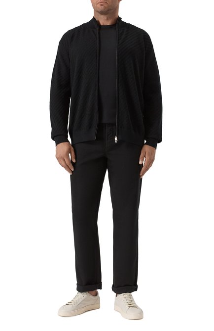 Мужская футболка из вискозы и хлопка BRUNELLO CUCINELLI, арт. MR8061336