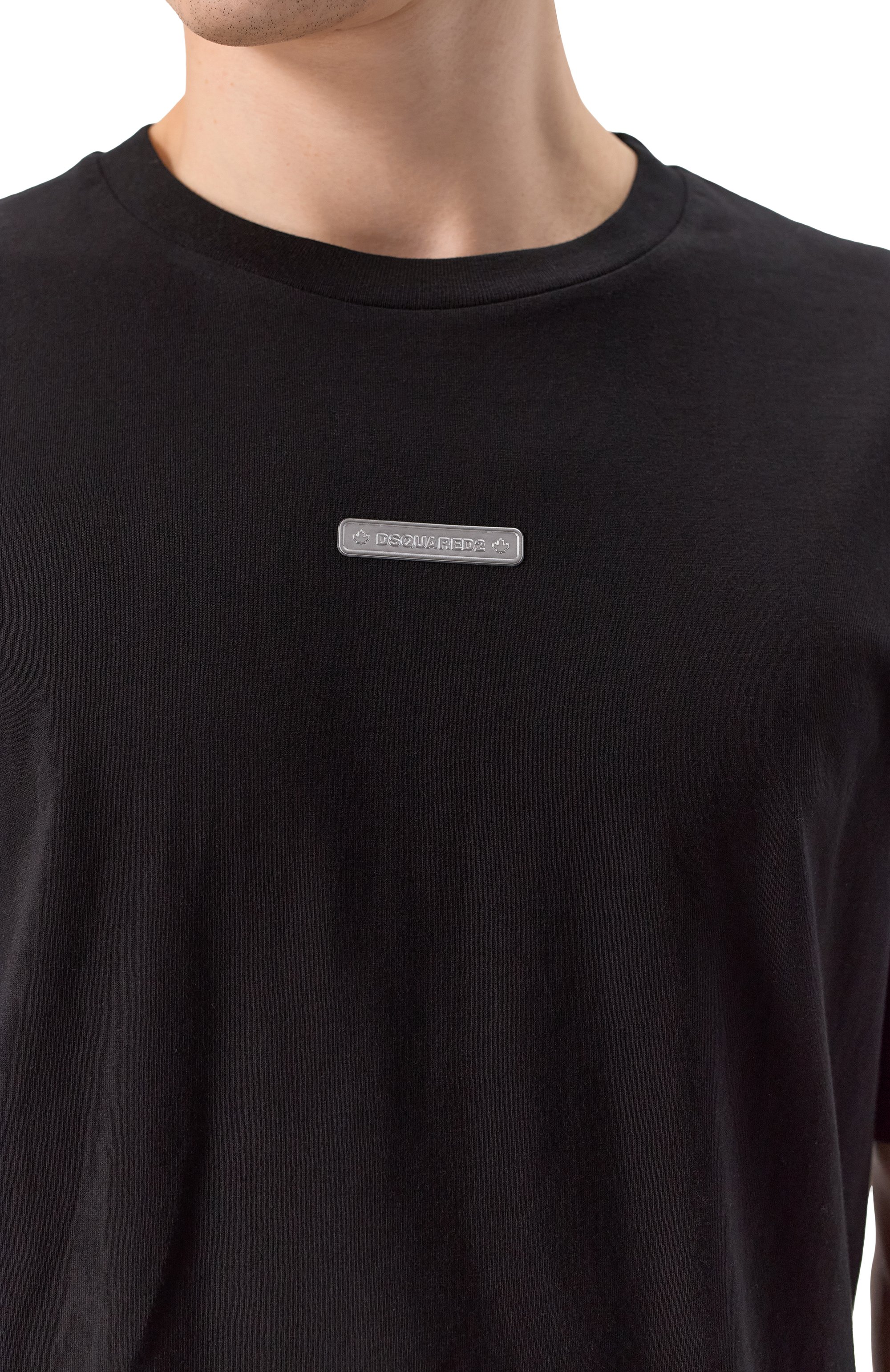 Хлопковая футболка DSQUARED2, арт. S74GD1398/D20020, фото 5