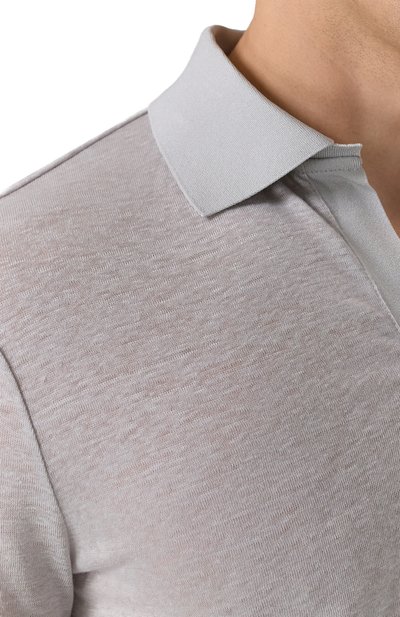 Льняное поло GIORGIO ARMANI, арт. GM001995/TE11335, фото 5