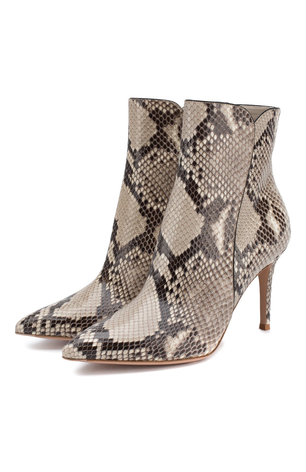 Ботильоны из кожи питона GIANVITO ROSSI, арт. G73667.85RIC.X17RNER/PRET, фото 1