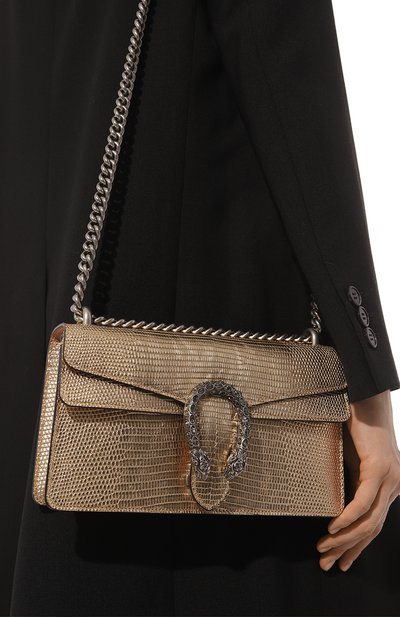 Сумка dionysus small из кожи ящерицы GUCCI, арт. 499623 EYZBX, фото 2