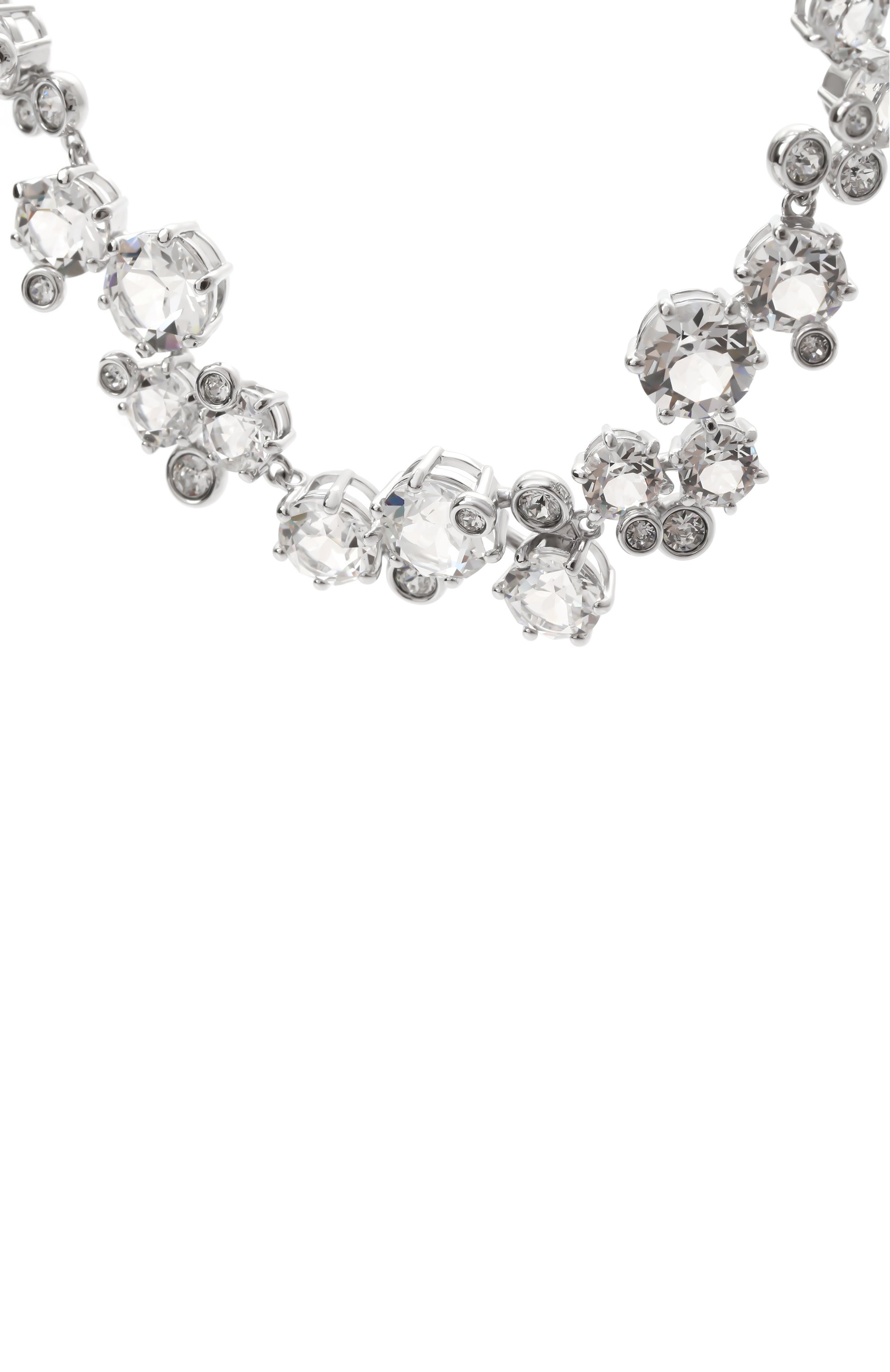 Колье constella SWAROVSKI серебряного цвета по цене 73900 руб., арт. 5738285, фото 3 Колье constella SWAROVSKI, арт. 5738285, фото 3