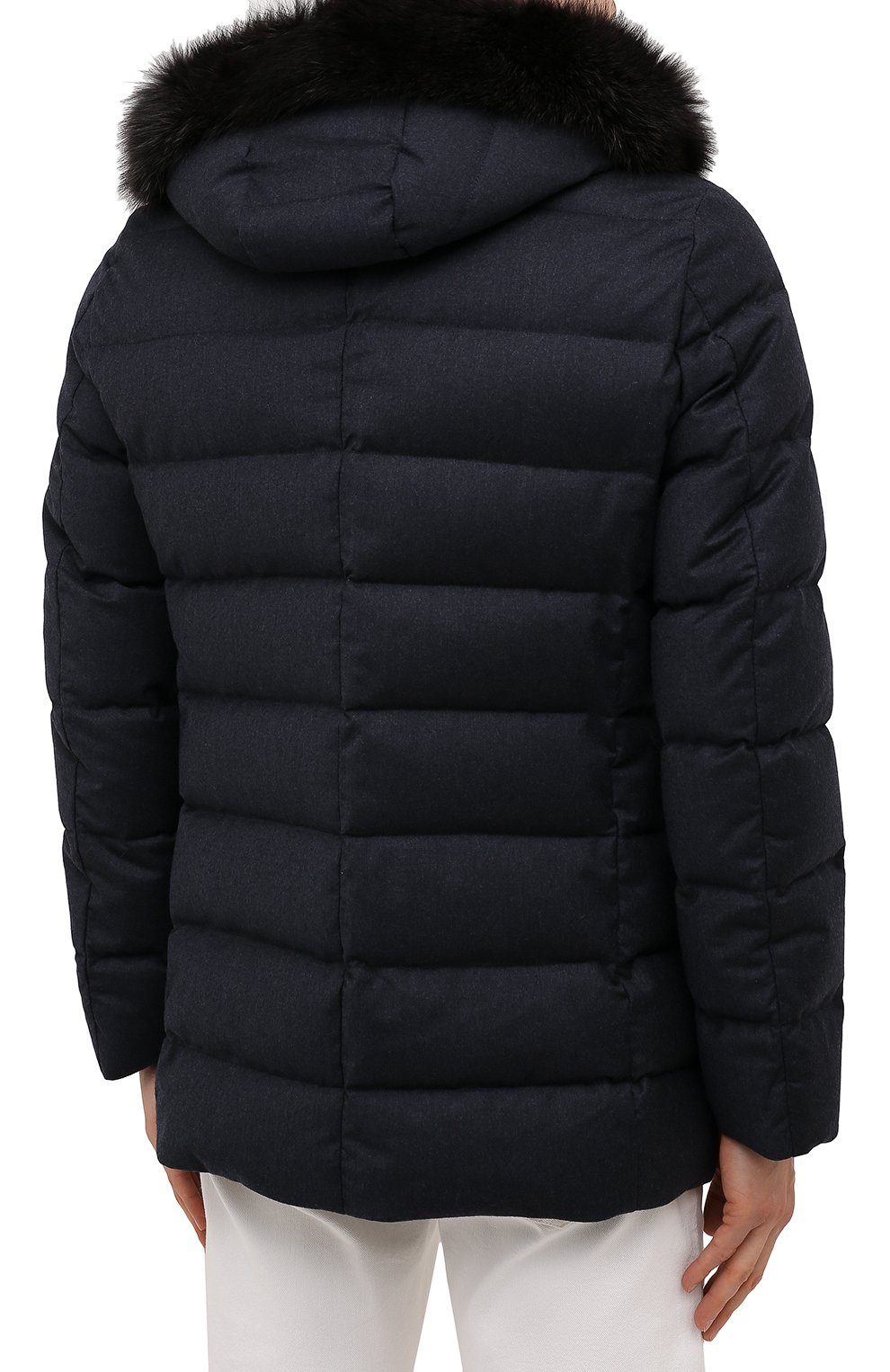 Пуховик moresco-ll с отделкой из меха енота MOORER, арт. M0RESC0-LL/M0UGI100235-TEPA236, фото 4