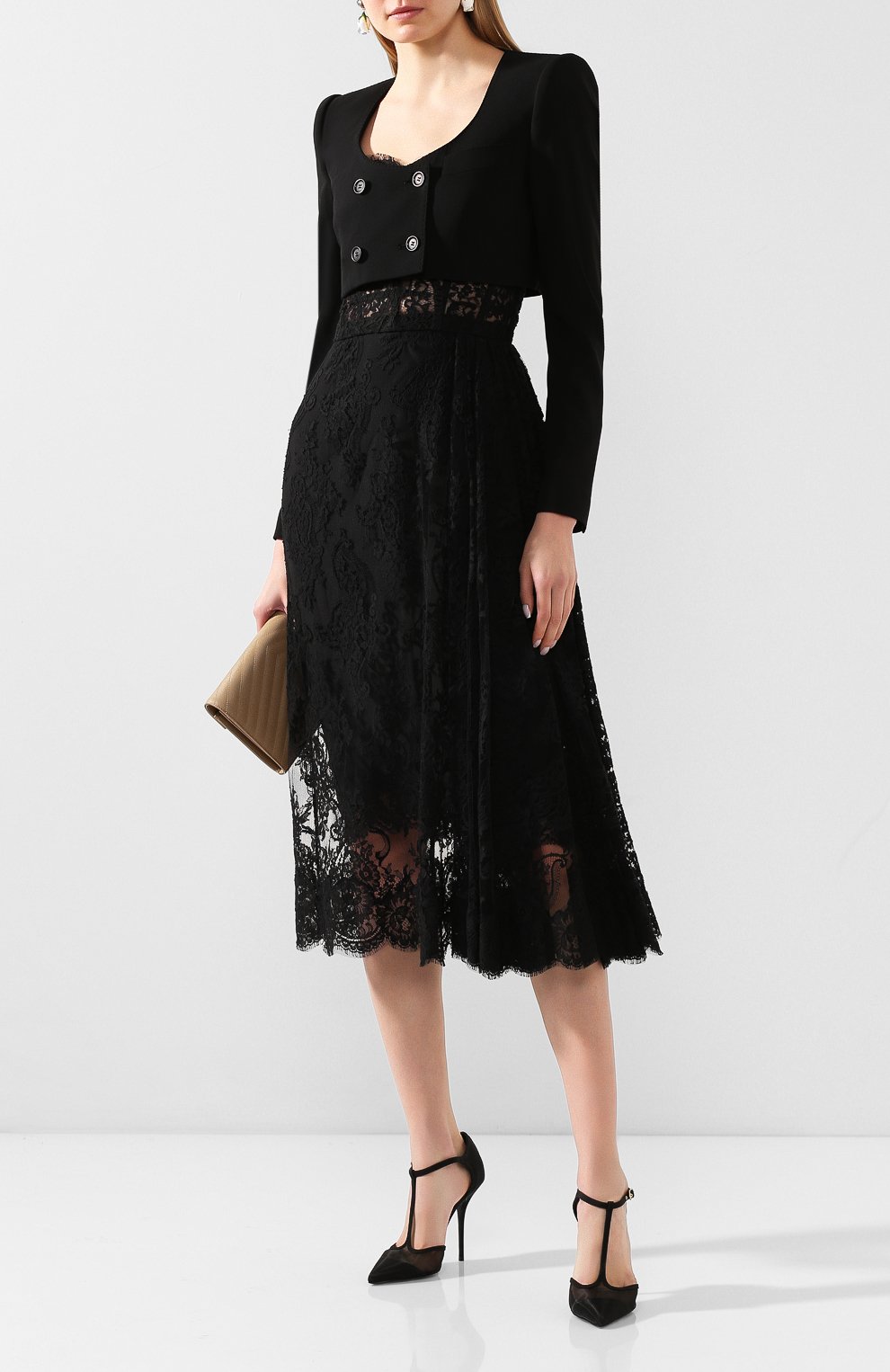 Шерстяной жакет DOLCE & GABBANA, арт. F28VZT/FUCC6, фото 2