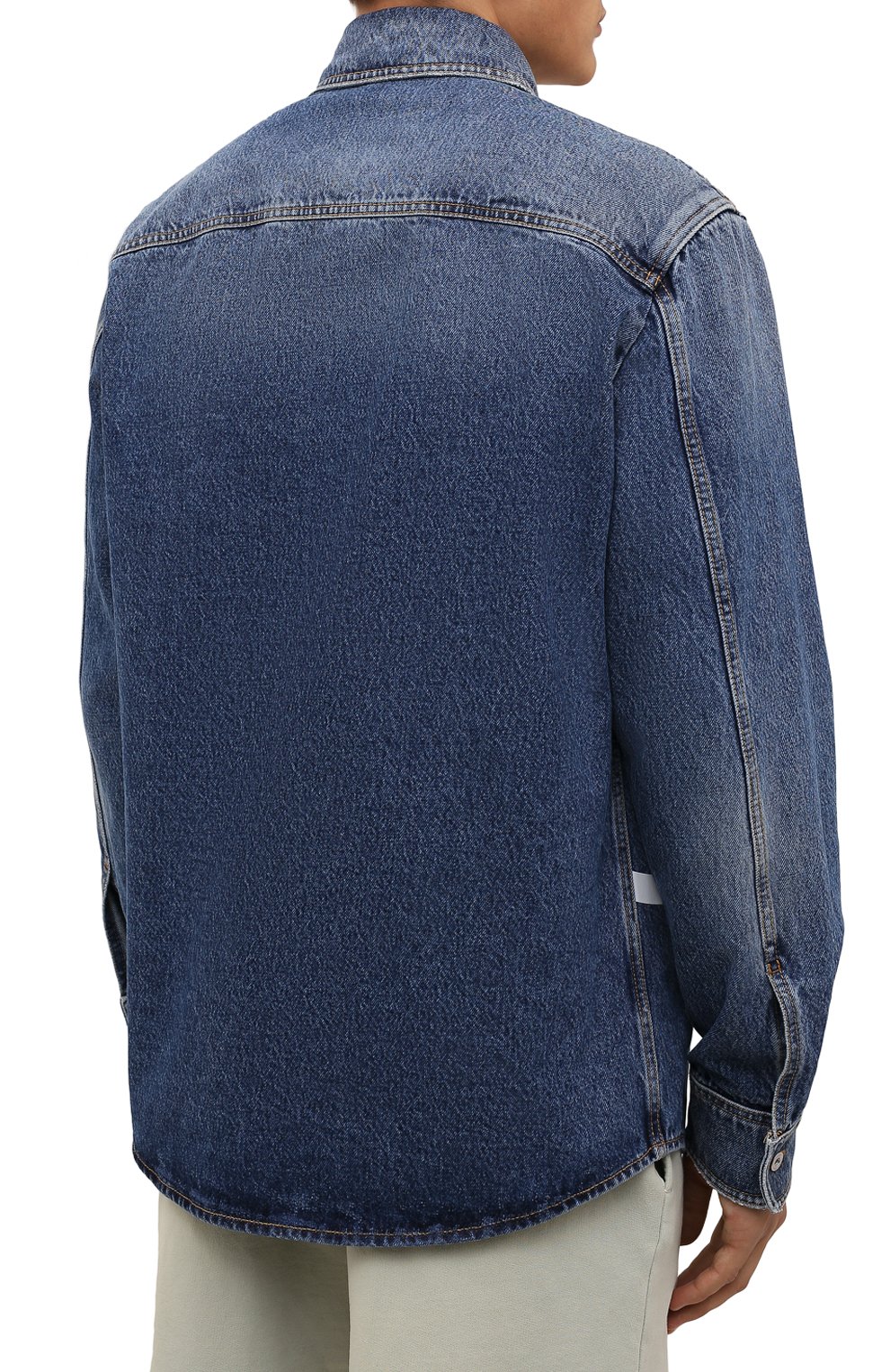 Джинсовая рубашка VALENTINO, арт. WV3DB00G7L0, фото 4