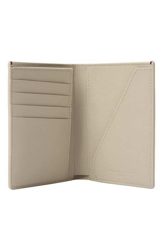 Кожаная обложка для паспорта Brunello Cucinelli MWMCBU436 Кремовый  MWMCBU436 Фото 3