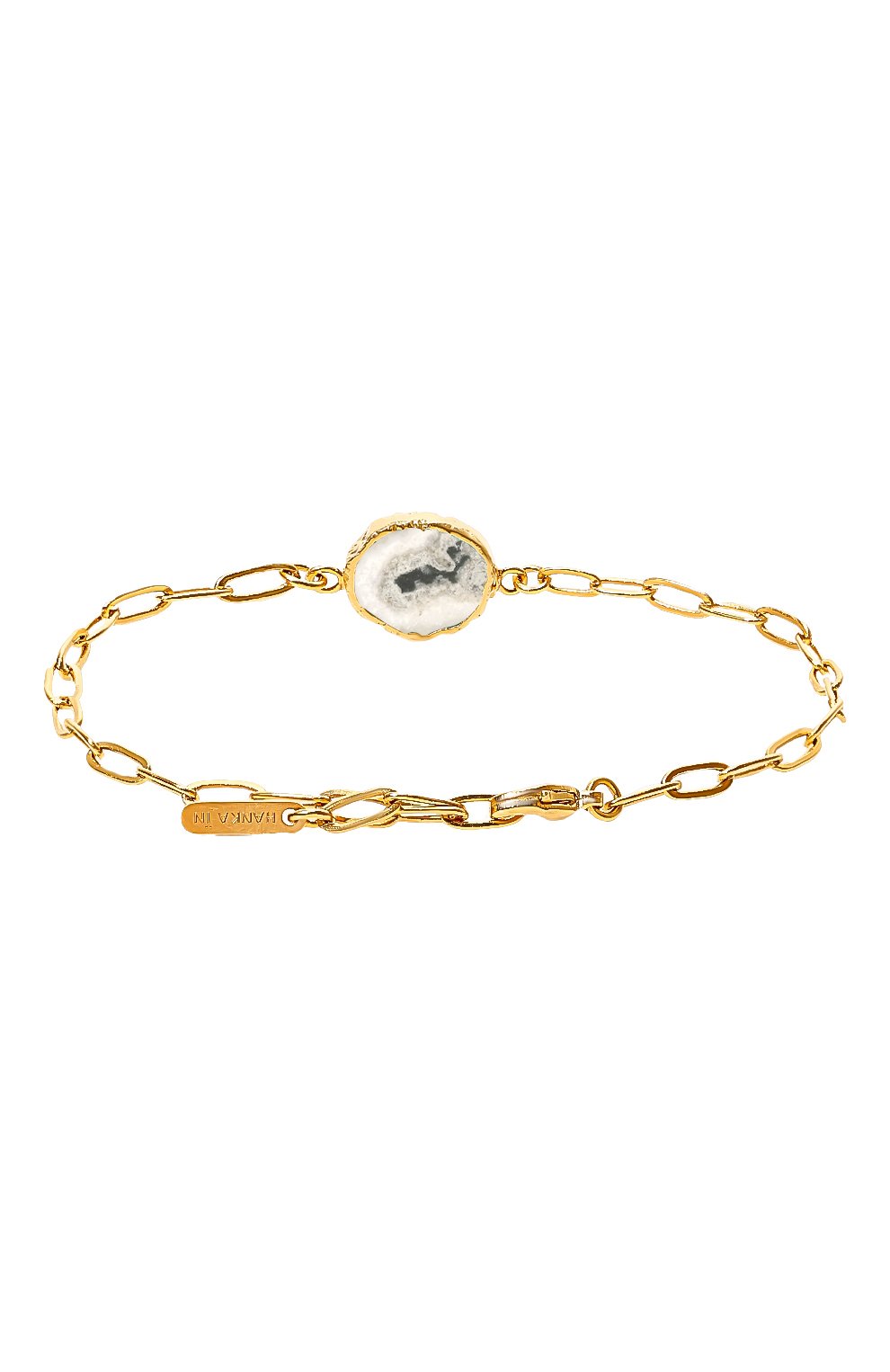 Браслет HANKA_IN черно-белого цвета по цене 12400 руб., арт. KAR-BR-AGM0-0.5M, фото 3 Браслет HANKA_IN, арт. KAR-BR-AGM0-0.5M, фото 3