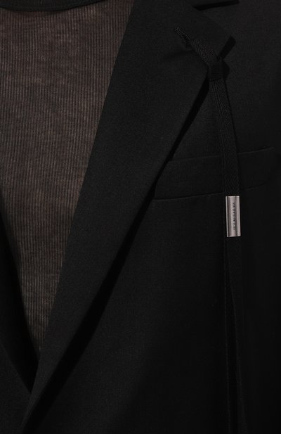 Шерстяной пиджак ANN DEMEULEMEESTER, арт. 2402-M-JA10-FA515-099, фото 5