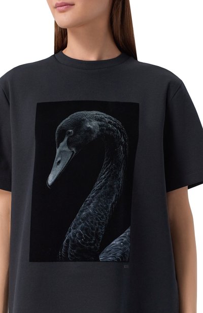 Хлопковая футболка BOSS, арт. 50563277, фото 5