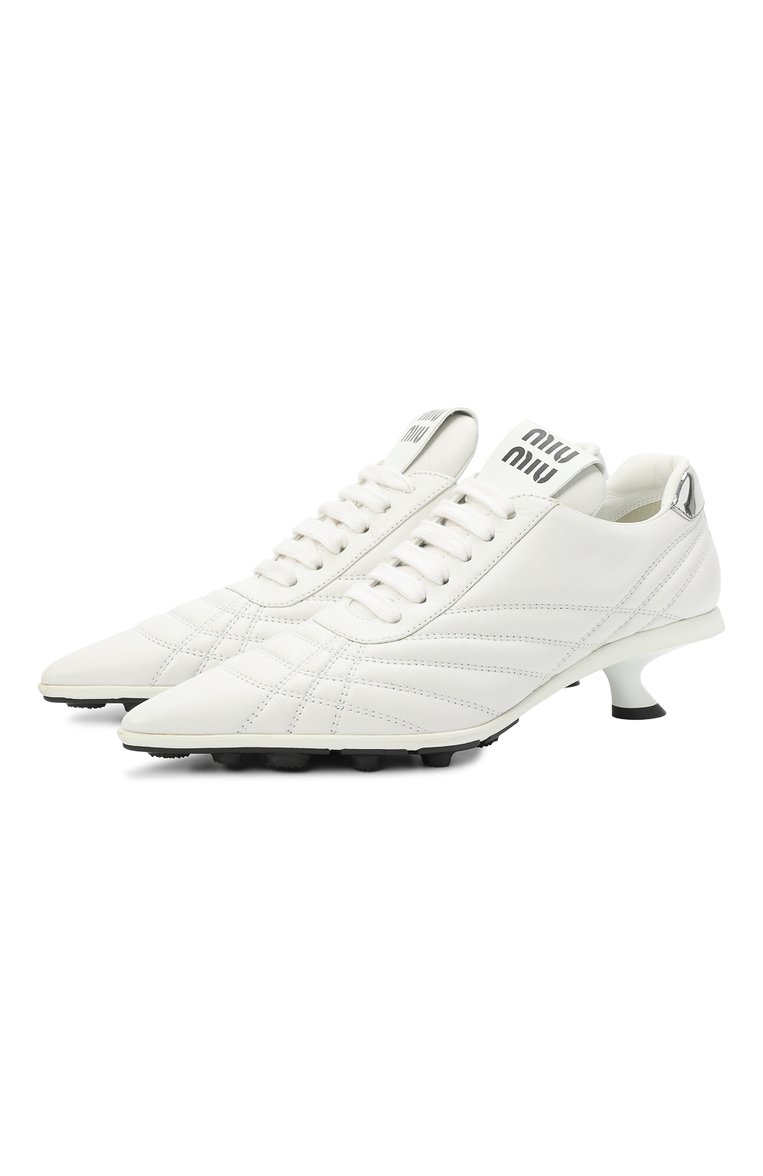 Кожаные туфли MIU MIU, арт. 5E521D-3F1F-F0009, фото 1