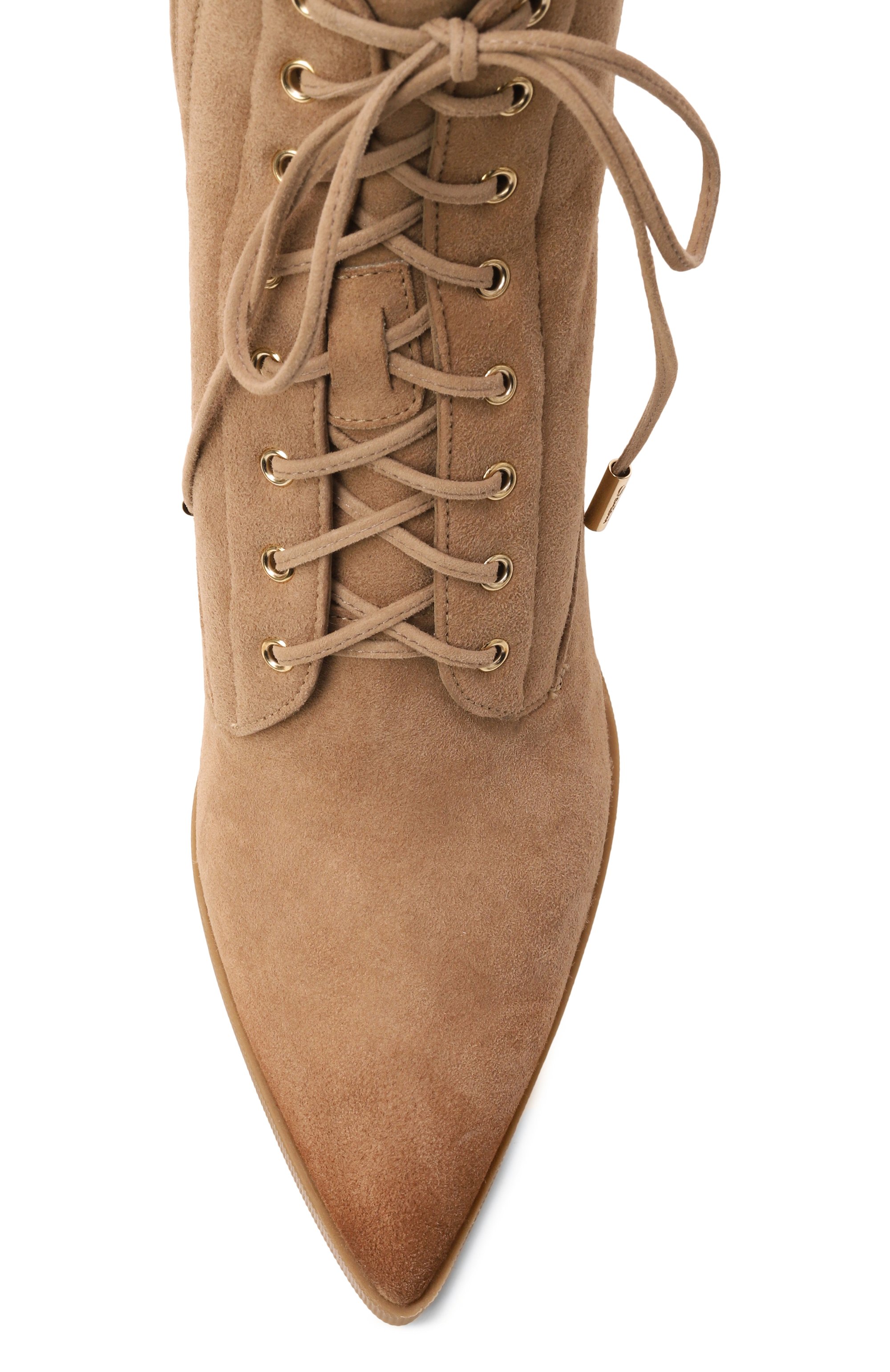 Замшевые ботильоны SANTONI, арт. WTEG71936PC4AHGI, фото 6