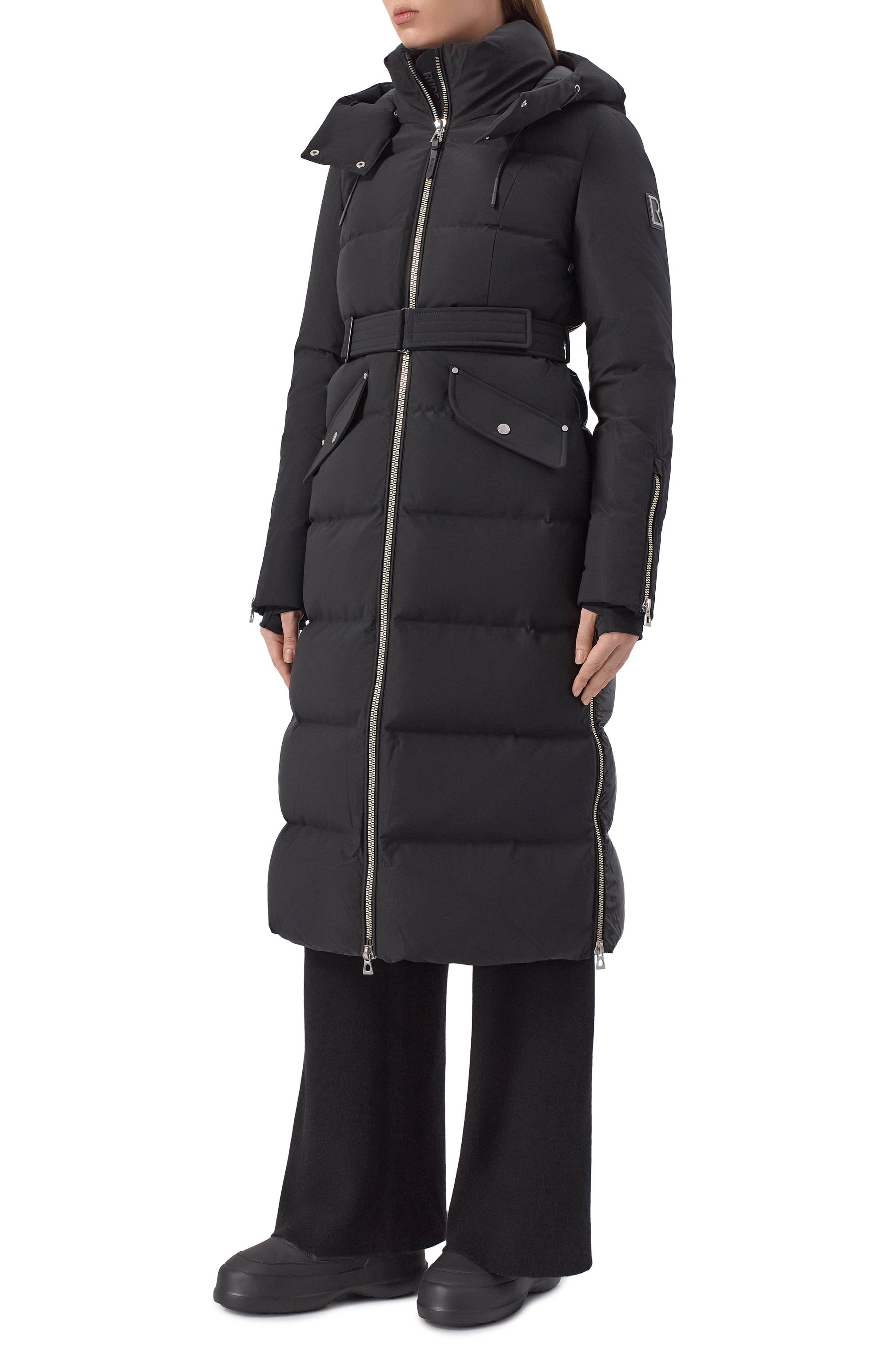 Пуховик RUDSAK черного цвета по цене 172000 руб., арт. 8125614, фото 3 Пуховик RUDSAK, арт. 8125614, фото 3