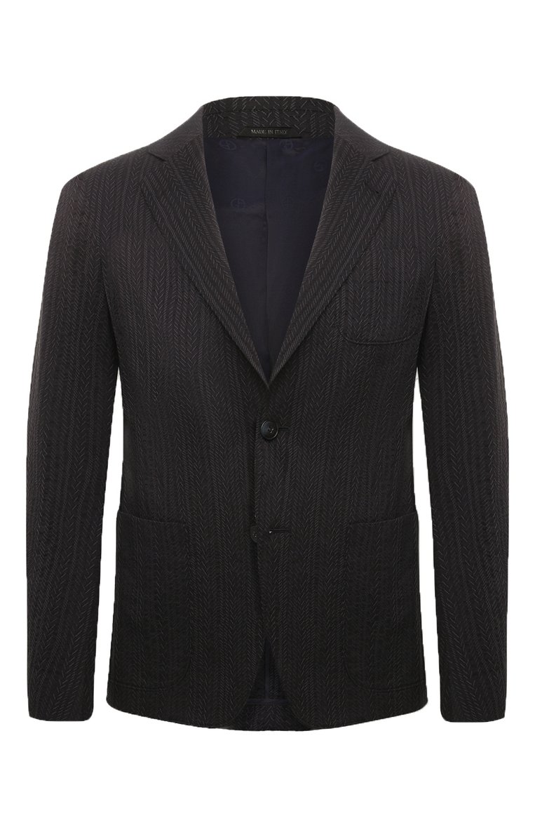 Пиджак из хлопка и вискозы GIORGIO ARMANI, арт. 8WGGG02B/T0367, фото 1