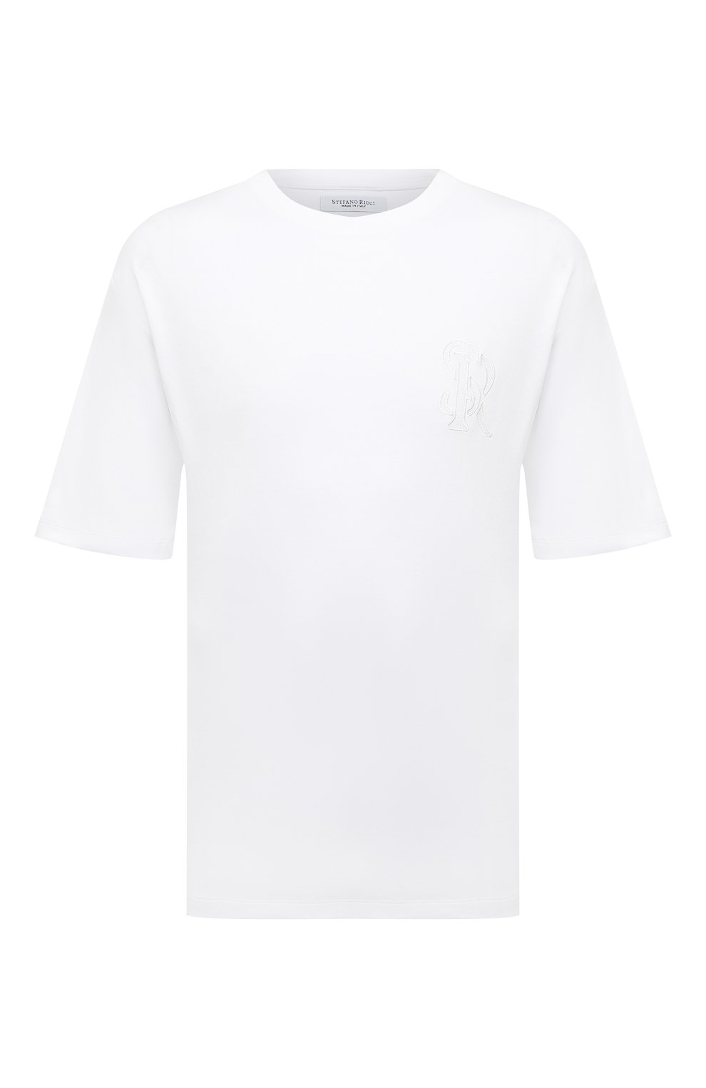 Хлопковая футболка STEFANO RICCI, арт. MNH3302640/LUXT, фото 1