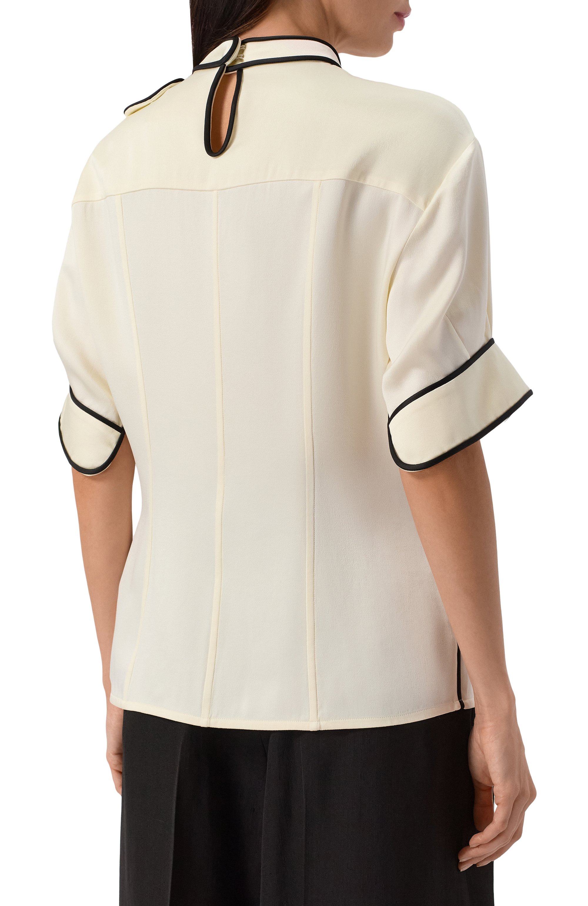 Атласная блузка JIL SANDER, арт. J03DL0182-J76018, фото 4