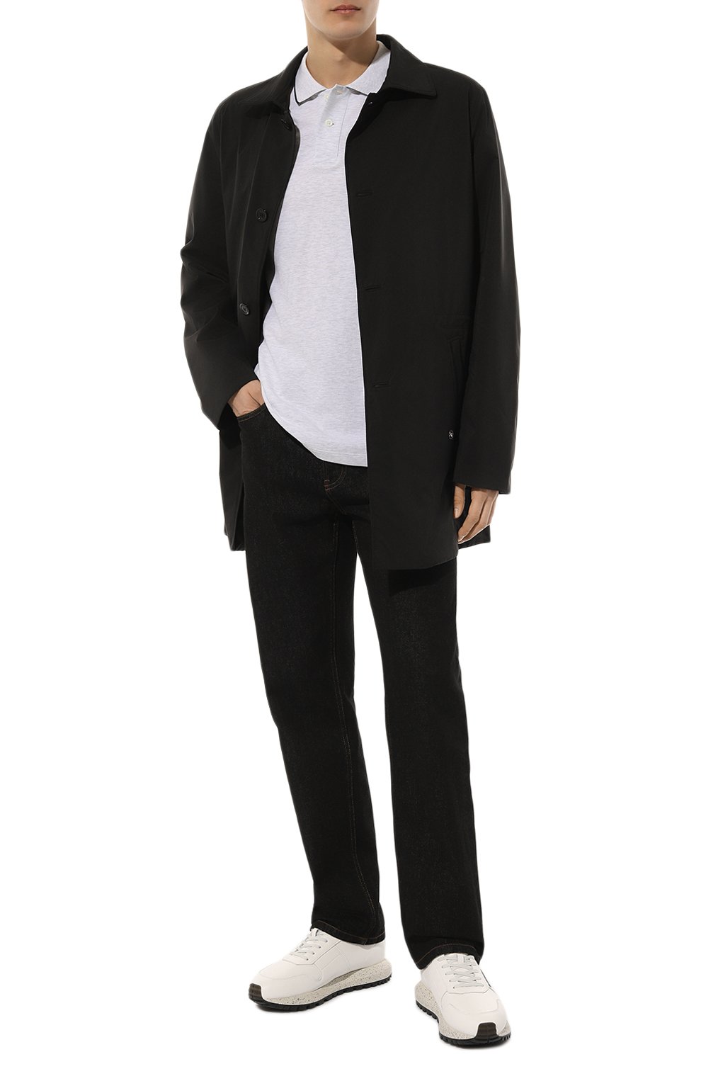 Кожаные кроссовки EMPORIO ARMANI, арт. X4X639/XD382, фото 2