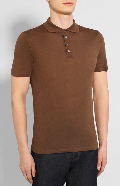 Шелковое поло DANIELE FIESOLI, арт. DF 0416/A, фото 3