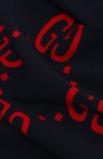 Шарф из шерсти и шелка GUCCI, арт. 495592 4G350, фото 4