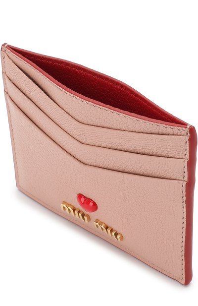 Кожаный футляр для кредитных карт MIU MIU, арт. 5MC002-2BC3-F0615, фото 3