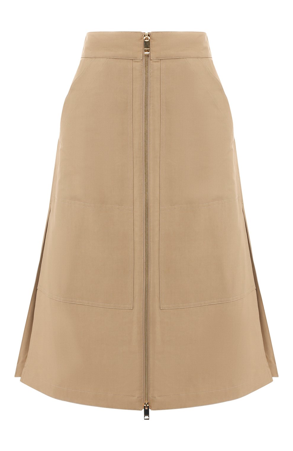 Юбка из смеси хлопка и шелка BURBERRY, арт. 8006120, фото 1