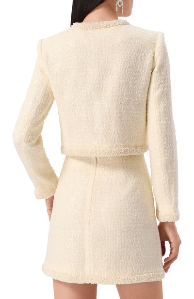 Твидовый жакет SELF-PORTRAIT, арт. RS25164JC, фото 4