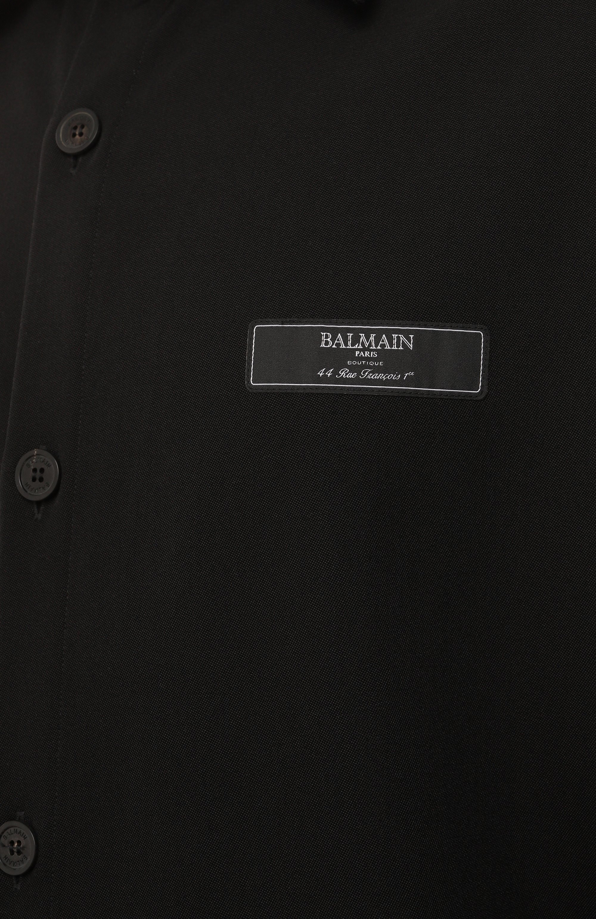 Шерстяная куртка-рубашка BALMAIN, арт. DH0HS391/WB01, фото 6