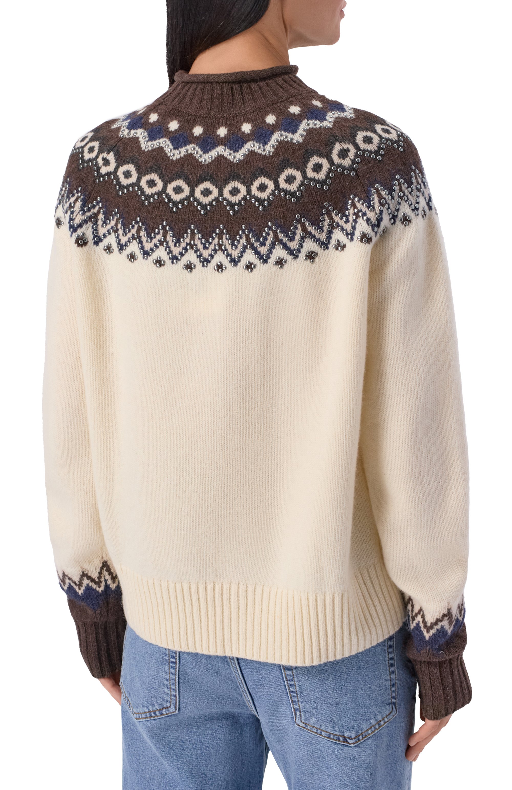 Шерстяной свитер THE KOOPLES, арт. FPUL31014K, фото 4