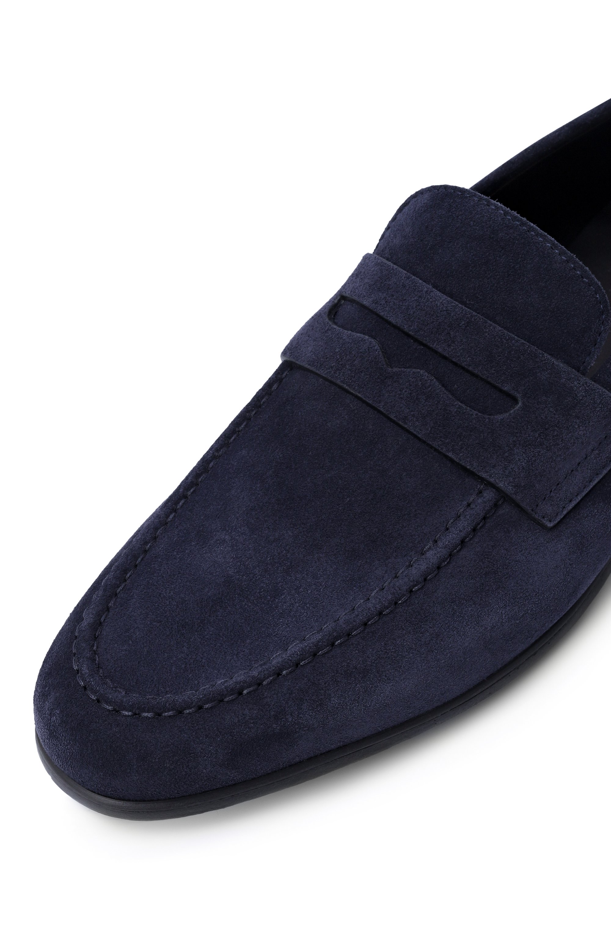 Замшевые пенни-лоферы CANALI, арт. 661210E/RB01107, фото 7