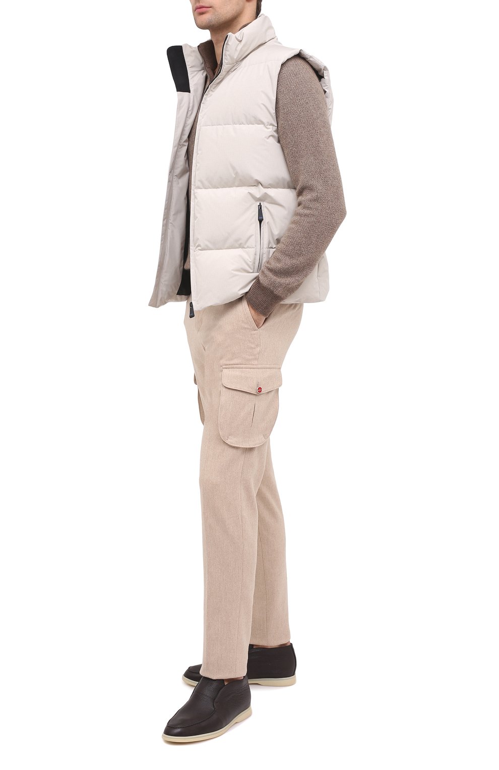 Кожаные ботинки open walk LORO PIANA, арт. FAI3276, фото 2