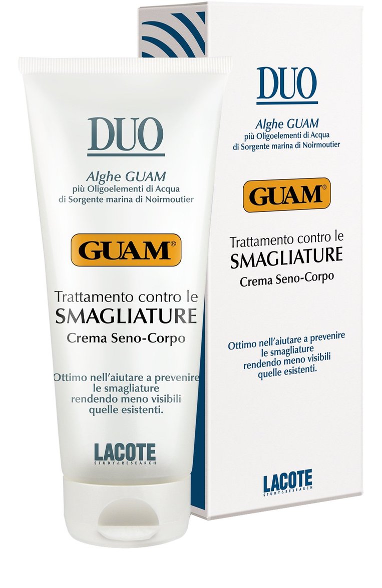 Крем против растяжек для тела и груди duo (200ml) GUAM бесцветного цвета, арт. 8025021822747 | Фото 1 (Тип продукта: Кремы; Назначение: Для тела; Региональные ограничения белый список (Axapta Mercury): Не проставлено)