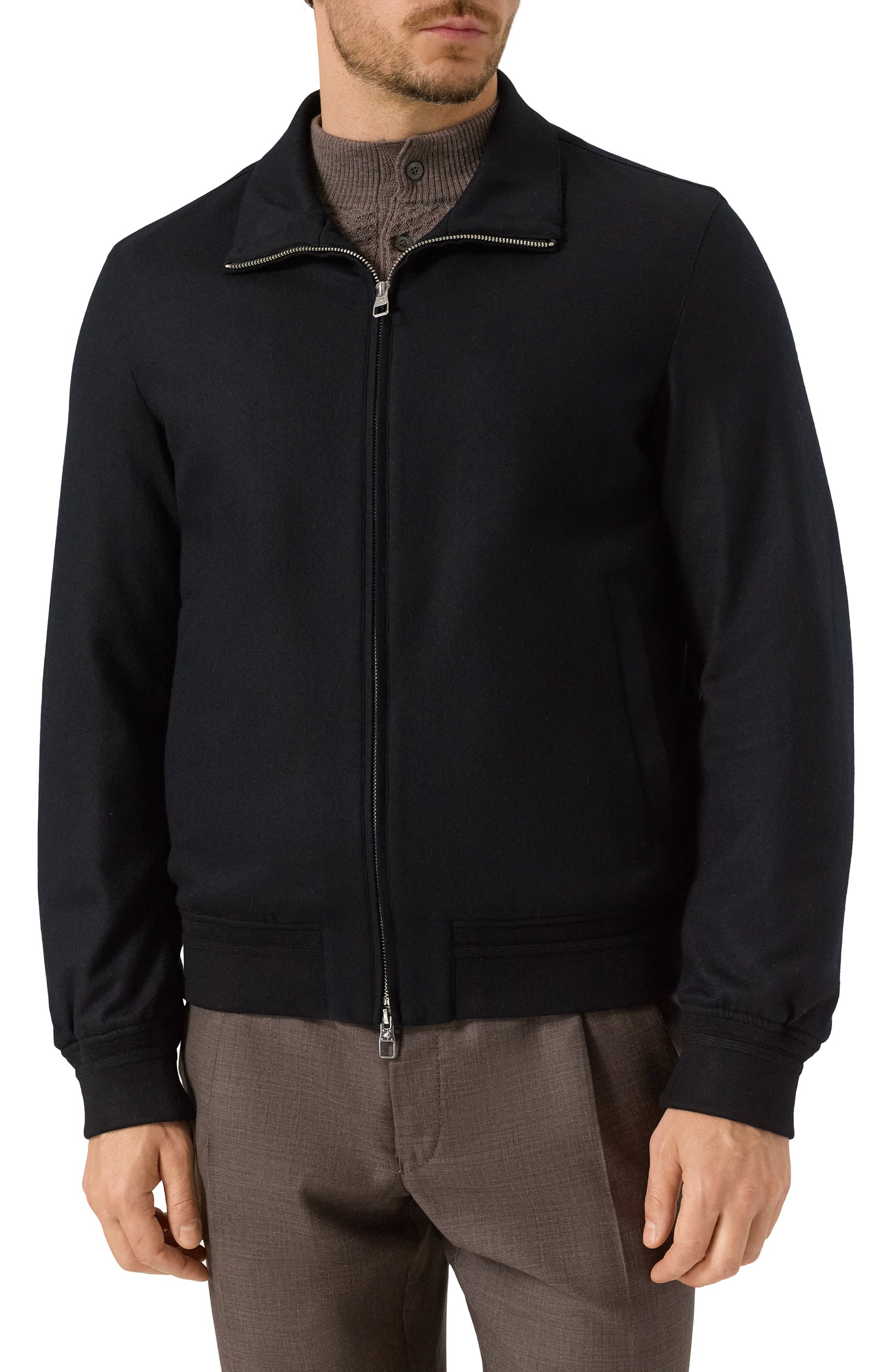 Бомбер с воротнико�м из кролика MONTECORE, арт. F09MUCX932P/331, фото 3