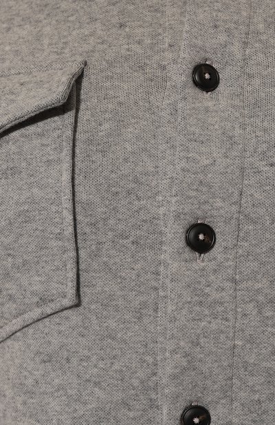 Кардиган из хлопка и шерсти CAPOBIANCO, арт. 17M505.TF00./58, фото 5