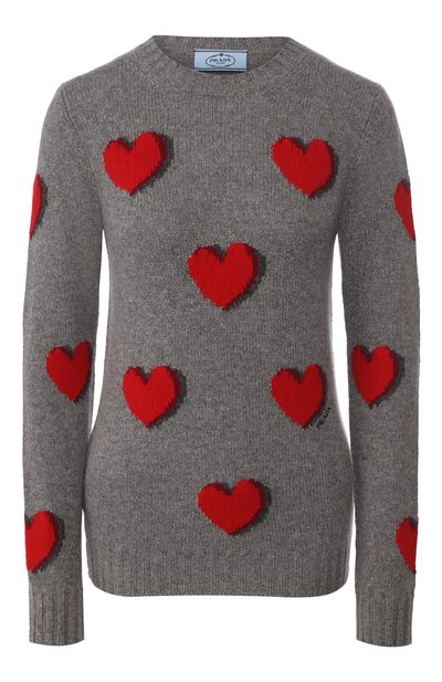 Шерстяной свитер PRADA, арт. P24Z0C-1WHV-F0I15, фото 1