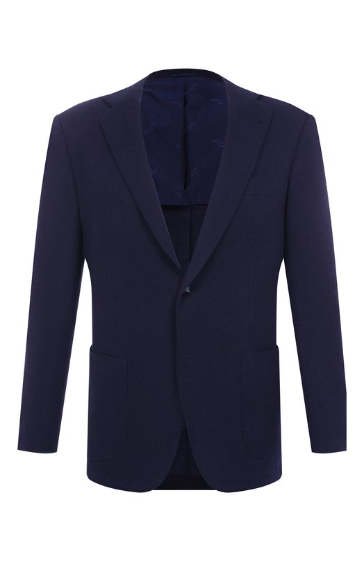 Кашемировый пиджак Kiton UG81K0150G06 Синий UG81K0150G06